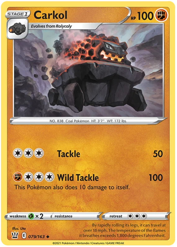 079/163-Carkol - SWSH Battle Styles