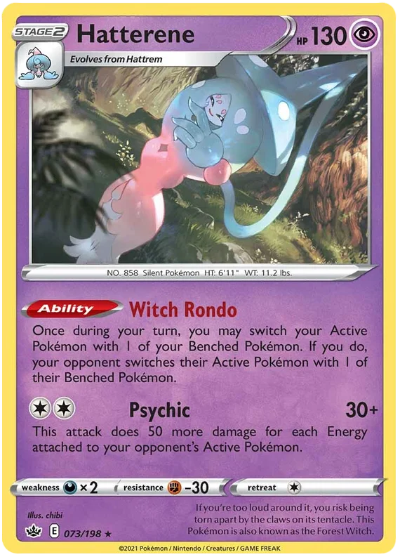 hattrem pokemon card value Buy Hatterene | Champion's Path main image 0