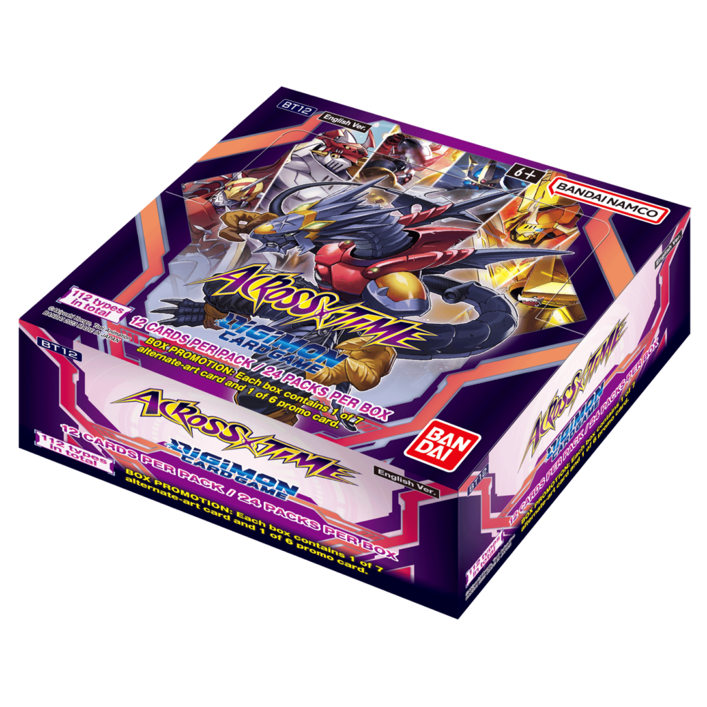 Across Time Bt12 Digimon Booster Box