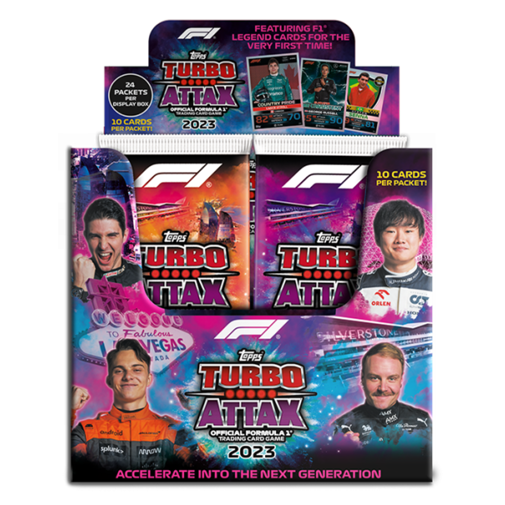 f1 booster box 2025 Topps Chrome Formula 1 Hobby quality designs and a variety of exclusive content TURBO ATTAX Formula 1 2025