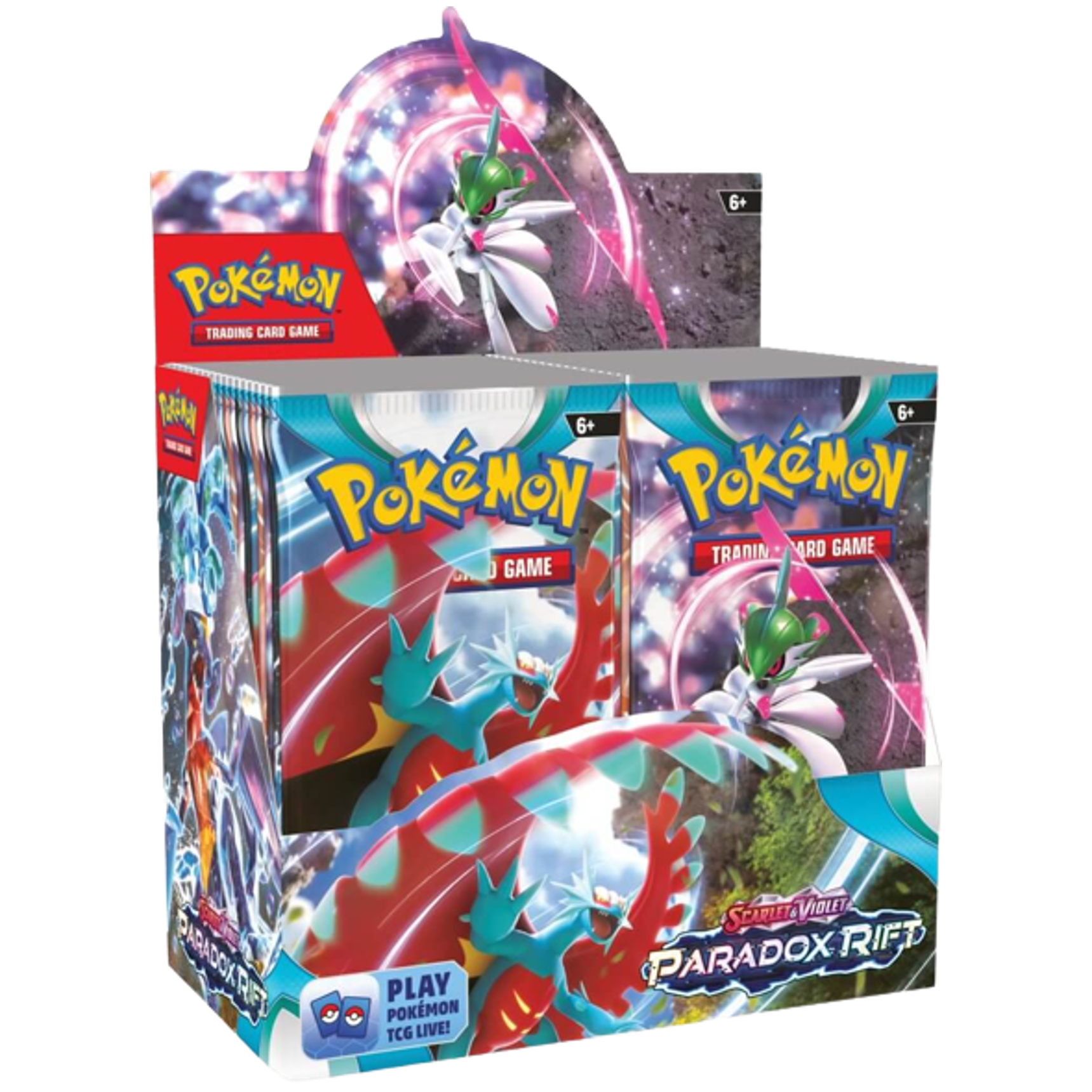 sv04 booster box Pokemon Scarlet & Violet Paradox Rift, 6 Booster Box Case main image 0
