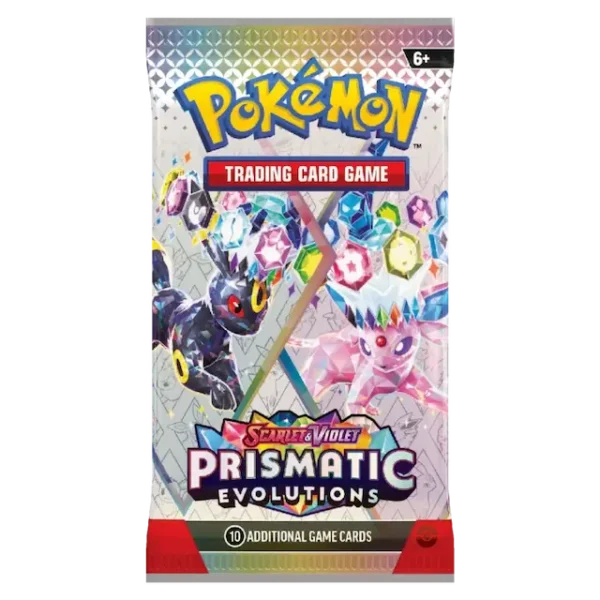 Prismatic Evolutions Booster Pack - UnlistedLeaf Live Break